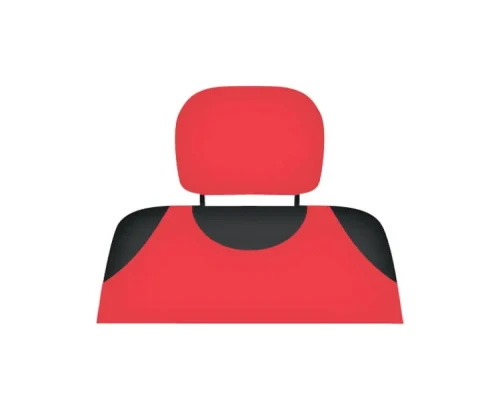 Pokrowce na Zagłówki Samochodowe czerwone