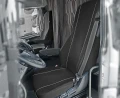 DAF CF - Komplet Miarowych Pokrowców T1+T1 (fotel kierowcy + jednoosobowy fotel pasażera)