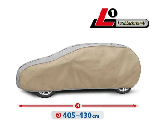 Plandeka Samochodowa OPTIMAL GARAGE L1 Hatchback/Kombi - wymiary