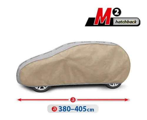Plandeka Samochodowa OPTIMAL GARAGE M2 Hatchback - wymiary