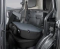 Ford Tourneo Courier - Komplet Miarowych Pokrowców Samochodowych - możliwość częściowego złożenia oparcia tylnej kanapy
