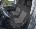 Citroen Berlingo III Van - Komplet Miarowych Pokrowców DV1+DV2 (fotel kierowcy + dwuosobowa kanapa pasażera)