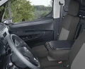 Citroen Berlingo III Van - Komplet Miarowych Pokrowców DV1+DV2 (fotel kierowcy + dwuosobowa kanapa pasażera) - złożony fotel środkowy