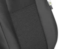 Ford Transit Custom do 2018 - Miarowe Pokrowce Samochodowe na II lub III rząd (kanapa 3 osobowa)