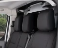 Miarowe pokrowce fotel i kanapę z wyciąganym stolikiem 1+2 Citroen SpaceTourer od 2016 - pokrowce na zagłówki w komplecie