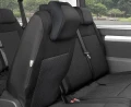 Miarowe pokrowce na fotele 1+2 drugi rząd Citroen SpaceTourer od 2016 - możliwość złożenia oparcia jednoosobowej części kanapy