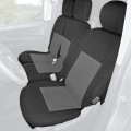 Citroen Berlingo III Van - Komplet Miarowych Pokrowców DV1+DV2 (fotel kierowcy + dwuosobowa kanapa pasażera)