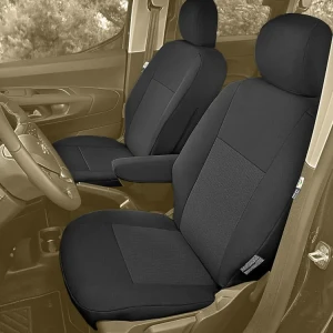Peugeot Partner 3 Van od 2019 - Miarowe Pokrowce Samochodowe na fotele 1+1