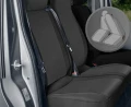 Opel Vivaro B - Miarowy Pokrowiec na 2-osobową kanapę DV2 (otwierane siedzisko, dzielone i składane oparcie)