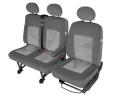 Pokrowce Samochodowe WELES DV1 L + DV2 M komplet