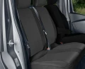 Renault Trafic 3 - Miarowy Pokrowiec na 2-osobową kanapę bez dzieleń