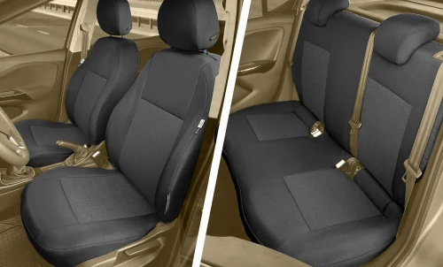 OPEL Corsa E - Komplet Miarowych Pokrowców Samochodowych - Cała Kanapa
