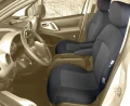 Citroen Berlingo II Combi Facelifting 2012-2018 - Miarowe Pokrowce Samochodowe na Przednie Fotele - widok w samochodzie