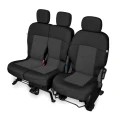 Peugeot Partner II Furgon L1 od 2012 - Miarowe Pokrowce Samochodowe (wersja 3-osobowa)