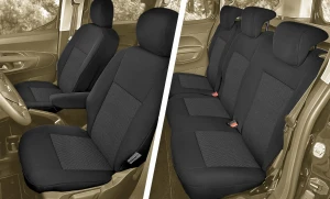 Opel Combo E od 2019 - Miarowe Pokrowce Samochodowe na fotele i dzieloną tylna kanapę