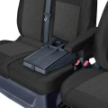 Ford Transit VIII od 2013 - Miarowe Pokrowce Samochodowe (fotel kierowcy + 2-osobowa kanapa) - możliwość wyciągnięcia stolika