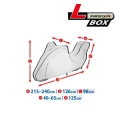 Pokrowiec na Motocykl BASIC GARAGE L Box - wymiary