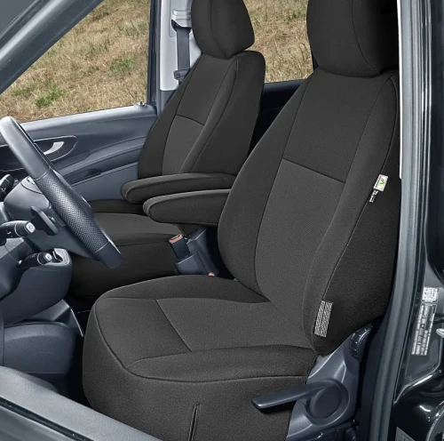 Mercedes Vito III (W447) - Komplet Miarowych Pokrowców DV1+DV1 (fotel kierowcy + fotel pasażera)