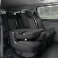 Ford Transit Custom II - Miarowe Pokrowce 1+1+1 na 3-osobową dzieloną kanapę