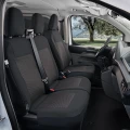 Volkswagen Transporter T7 - Miarowe Pokrowce na 2-osobową dzieloną kanapę ze stolikiem