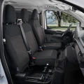 Volkswagen Transporter T7 - Miarowe Pokrowce na 2-osobową dzieloną kanapę ze stolikiem