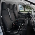 Volkswagen Transporter T7 - Miarowe Pokrowce na 2-osobową dzieloną kanapę ze stolikiem