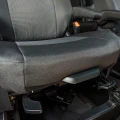 Volkswagen Transporter T7 - Miarowe Pokrowce na fotel kierowcy i pasażera (1+1) z podłokietnikami