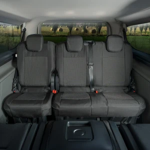 Volkswagen Transporter T7 - Miarowe Pokrowce  na II lub III rząd foteli (1+2)