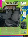 Ford Tourneo Custom II od 2024 - Miarowe Pokrowce na fotel kierowcy z 2 podłokietnikami