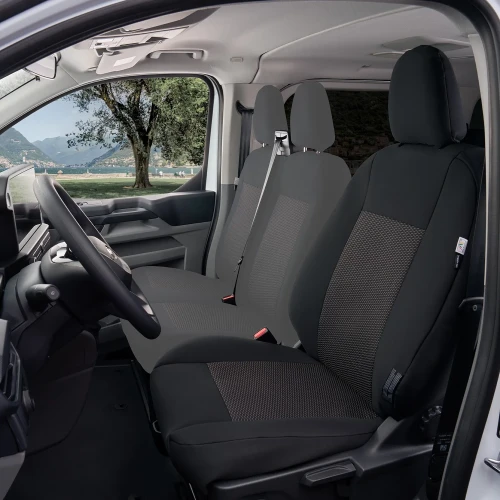 Ford Tourneo Custom II od 2024 - Miarowe Pokrowce na fotel kierowcy bez podłokietnika