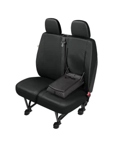 Pokrowiec miarowy FORD Transit Custom I - 2-osobowa kanapa - model PRACTICAL DV2 czarny