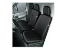 Pokrowiec miarowy FORD Tourneo Custom I - pojedynczy fotel - model PRACTICAL DV1 czarny