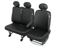 Pokrowiec miarowy FORD Tourneo Custom I - 2-osobowa kanapa - model PRACTICAL DV2 czarny