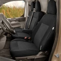 Ford Transit Custom II - Miarowe Pokrowce na fotel kierowcy z podłokietnikiem