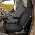 Volkswagen Transporter T7 - Miarowe Pokrowce na fotel kierowcy z podłokietnikiem