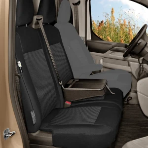Ford Transit Custom II - Miarowe Pokrowce na 2-osobową dzieloną kanapę ze stolikiem