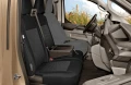 Ford Transit Custom II - Miarowe Pokrowce na 2-osobową dzieloną kanapę ze stolikiem