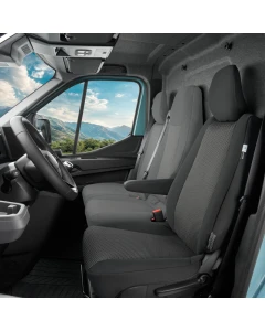 Nissan Interstar III - Miarowe Pokrowce na fotel kierowcy z podłokietnikiem