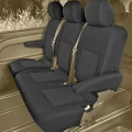 Mercedes Vito III (W447) - Miarowe Pokrowce Samochodowe na II lub III rząd (kanapa 3-osobowa)