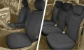 Fiat Doblo V - Komplet Miarowych Pokrowców Samochodowych na przednie i tylne fotele