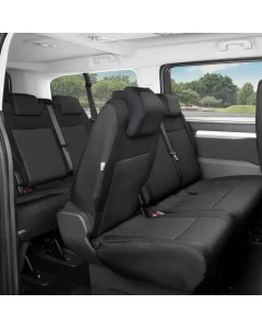 Fiat Scudo III od 2022 - Miarowe pokrowce na 3-osobową dzieloną kanapę 1+2