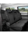 Fiat Scudo III od 2022 - Miarowe pokrowce na 3-osobową dzieloną kanapę 1+2