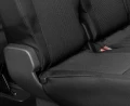 Fiat Scudo III od 2022 - Miarowe pokrowce na 3-osobową dzieloną kanapę 1+2