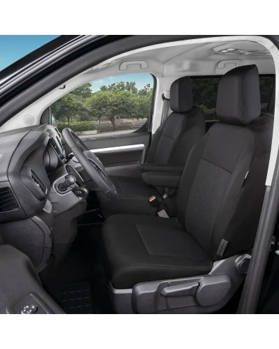 Fiat Scudo III od 2022 - Miarowe pokrowce na fotel kierowcy i pasażera 1+1
