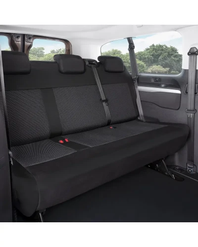 Fiat Scudo III od 2022 - Miarowy pokrowiec na 3-osobową niedzieloną kanapę