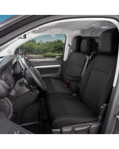 Opel Vivaro C od 2019 - Miarowe pokrowce na fotel kierowcy i podwójną kanapę (1+2)
