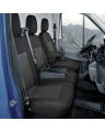 Ford Transit VIII od 2013 - Miarowe Pokrowce Samochodowe (fotel kierowcy + 2-osobowa kanapa)