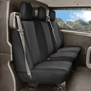 Ford Transit Custom II - Miarowe Pokrowce Samochodowe na II lub III rząd (kanapa 3-osobowa)