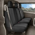 Ford Transit Custom I od 06.2018 - Miarowe Pokrowce Samochodowe na II lub III rząd (kanapa 3-osobowa)