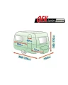 Pokrowiec-Plandeka na przyczepę kempingową Perfect Garage QEK Junior Caravan